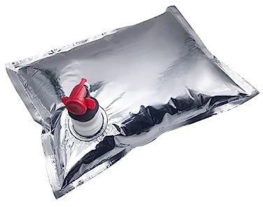 FfOcco 3/5/10 Litre Grande capacité réutilisable Rechargeable Sac de Stockage de Remplacement de vin Sac à Main Recharge Sac Sac avec cruche Bec vessie vin conteneur (Color : 3L-2PCS)