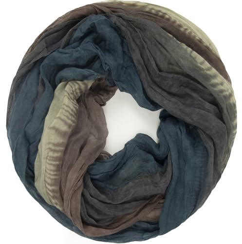 Glamexx24 Damen Schal Schlauchschal leichter loop Schal Halstuch Tuch weich und angenehm auf der Haut