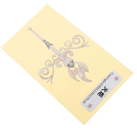 ibasenice Adesivi Paletta Chitarra in Resistente Decorazione Creativa Per Chitarra Acustica Ed Elettrica Intarsio Esclusivo Idea Regalo Per Musicisti