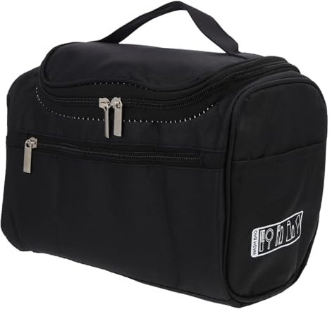HONMEET Verschleißfeste Kosmetiktasche Aus Polyestermaterial Reise-hautpflegetasche Mit Tragegriff Aufbewahrungstasche Für Toilettenartikel Und Reiseaccessoires