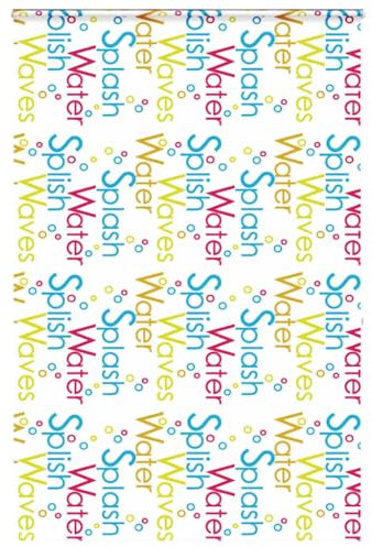 vidaXL Duschrollo mit Kassette 150x240 cm Stoffbreite 146 cm, Duschvorhang, Badewannenvorhang, Seitenzugrollo, Dusche Rollo, Badewannenrollo