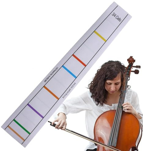 Aufkleber Für Violoncello Finger - Guide Für Die Finger Von Cello Aufkleber Für Die Finger Von Cello | Fingeraufkleber Für Die Tastenbildung Aufkleber Für Die Trainingspraxis