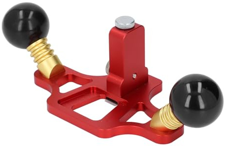 Herramienta de carpintería de plano de enrutador Aleación de aluminio ajustable Handheld Handheld Grooving de una sola línea Rangamia de cepillado de ángulo recto para carpinteros