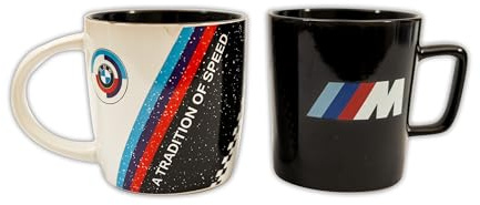 BMW 2x Becher Kaffeetasse Motorsport M Performance Tasse + Gratis M Perfomace Tasse