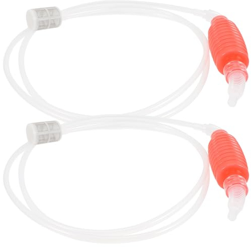 ULTECHNOVO 2pcs Professional Siphon Hose for Wine and Liquor Transfer, Lightweight Eva and Pe Material Tubing with Filter, for Bottling in Home Brewing and Wine Making