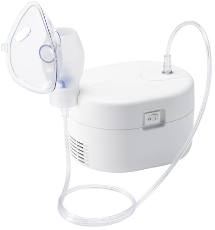 OMRON CompAir Basic C106 Compressor Nebuliser for Adults and Children | Home respiratory treatment with an effective aerosol inhaler for acute respiratory conditions