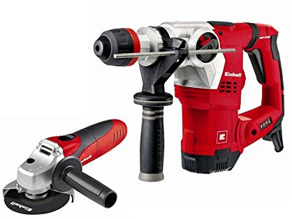 Kit Marteau TE-RH 38 SDS Max Electronique Press Control + cadeau-meuleuse TC-AG 115 EINHELL