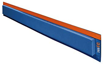 seaEQ YACHTSPORT EQUIPPED Stegfender, Dockfender, Fender für Steg DF 110 blau, 110 * 10 * 3cm