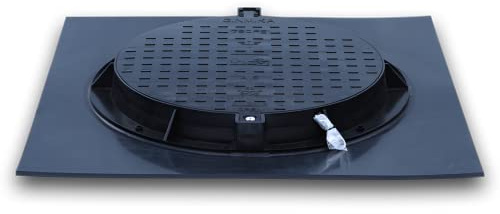Copertura per scacchi, coperchio a cisterna, coperchio per casse, quadrato, 1000 mm, XXL