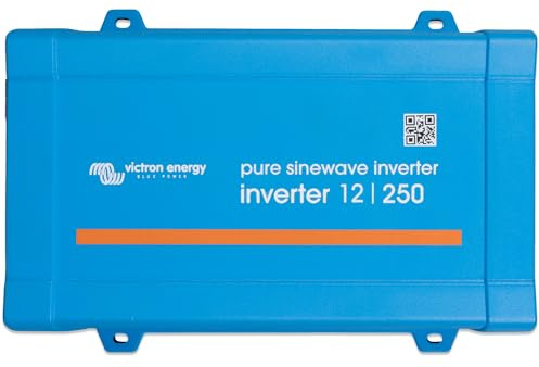 Victron Energy 250VA 12-Volt 230V AC Inverter ad Onda Sinusoidale Pura (IEC)