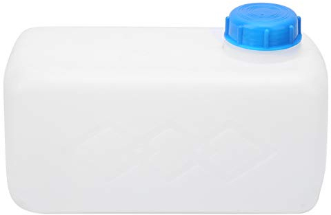Akozon 5.5L Kunststoff Stand Heizung Tank Benzin ÖL Lagerung Kunststofföl Benzin Tank Kraftstofftank Heizöl Benzin Tank Große Kapazität für PKW LKW Schiff Luftfahrt Standheizungsbox (Blau)