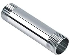 1 Stück Edelstahl-Rohrverschraubung, Männliche Gewinderohranschluss für Luftrohr, Wasserrohr, Kraftstoffrohr (DN25 1 150 mm)