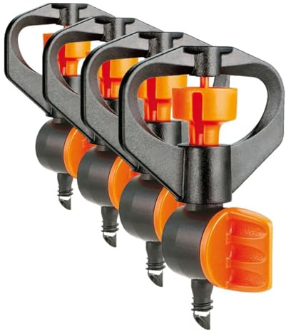 Claber 91250 Micro irrigatore 360° regolabile, 5 pezzi (Confezione da 4)