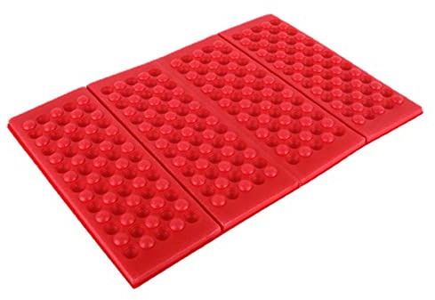 Genikeer Outdoor Tragbar Klappbares Sitzkissen | Faltbare Ultraleichte Schaumstoff-Sitzkissen | Wasserdicht Und Isolierend Spielplatz Matte Für Picknick, Bergsteigen, Trekking