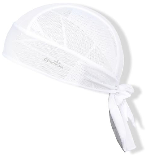 GXCROR Sports Bandana Cap Bandana Kopftuch Fahrrad Kopfbedeckung Atmungsaktiv nimmt Schweiß auf Hat