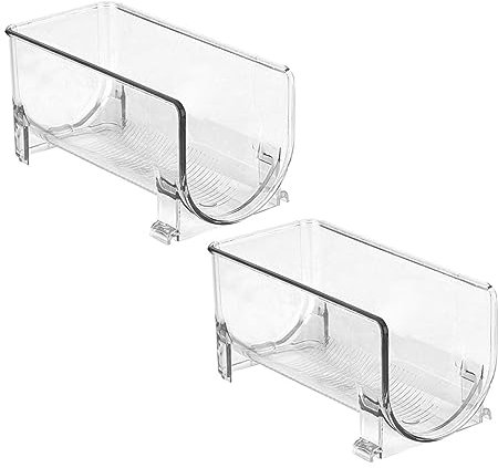 OKUMEYR 2stücke Stapelbare Weinständer Im Schubladenstil Transparente Flaschenhalter Für Wein Wasserflaschen Und Getränke Für Zuhause Bars Und Besondere Anlässe