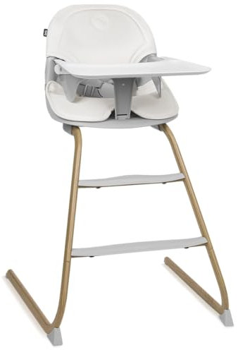 LIONELO DALIA SET 4 w 1 Hochstuhl für Kinder 6-36 Monate 15 kg, Hochstuhl für ältere Kinder bis 60 kg, Hoher Babywippe, Babyschaukel bis 9 kg, Tablett