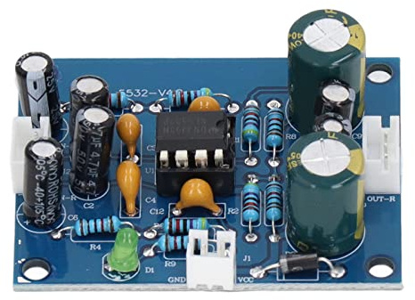 Preamp -Modul Vorverstärker -Board NE5532 ChIP Zubehör für Ersatzpreamp Modul Preamplifier Karte Vorverstärker Modulepreamp Board Vorverstärkermodulen5532 Unter Verwendung