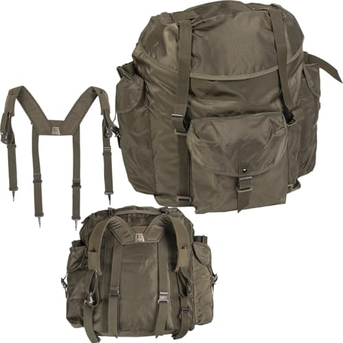 Original Österreichische Armee Feldrucksack 25L Oliv