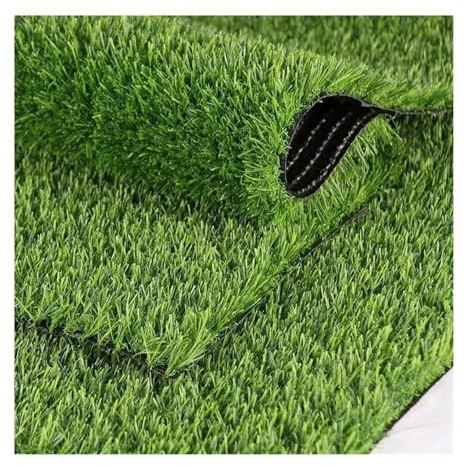 WSQHAO Kunstrasen Gras Rolle Synthetische Moos Rasen Matte Wand Gefälschte Faux Grün Teppich Außen Dekoration Für Garten(0.5x0.5m)