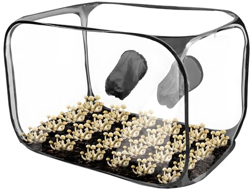 Scatola di ventilazione pieghevole trasportabile per la coltivazione di funghi, penna protettiva per biografia chiusa con sostanza verde permanente rafforzata multiuso camera pieghevole coltivazione