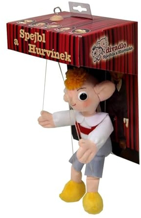 Hurvinek 25cm, Textile Marionette, 25 cm, Mehrfarbig