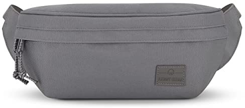 JOHNNY URBAN Bauchtasche Damen & Herren Grau - Tom - Gürteltasche Mit Flexiblem Gurt für Festival - Stylische Crossbody Brusttasche - Wasserabweisend