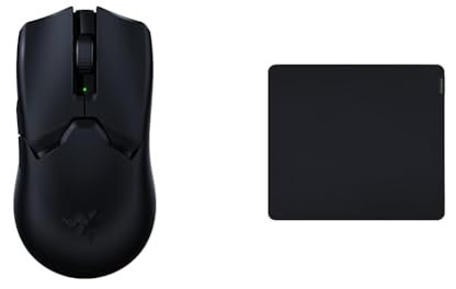 Razer Viper V2 Pro - 58g Ultraleichte Kabellose Esports-Gaming-Maus & Gigantus V2 Large - Weiches Gaming-Mauspad für schnelle Spielstile und optimale Kontrolle