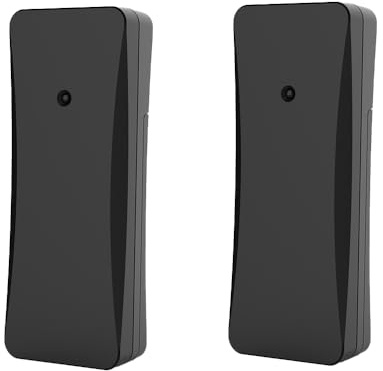 ZOYDP Pack of 2 Outdoor Sensor for Baldr, Outdoor Sensor for Weather Station, Wireless Sensor Weather Station 433 MHz, Measuring Outdoor Temperature and Humidity, Replacement Transmitter for Weather