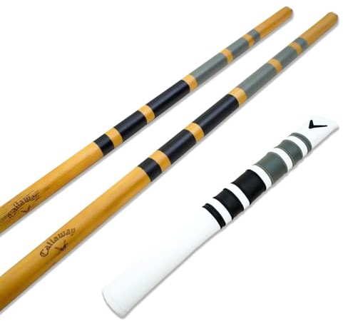 Callaway Heritage Wood Golf Alignment Sticks with Cover