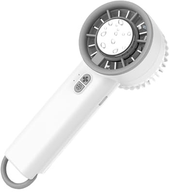 Gihioue Ventilador de Mano - Ventilador Portátil Refrescante Personal,Pequeños Gadgets Refrescantes con Batería Para Adultos Niños Verano Acampada Exteriores Viajes