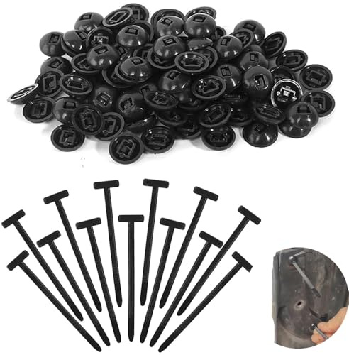 100 Stück Universal Kabelbinder Halter,Kabelbinder Mit Clip,Praktisch kabelbinder Halter Selbstklebend,Nylonmaterial,Einpressbare Kabelbinders,Geeignet Für Kabel- Und Drahtmanagement Autoreparaturen