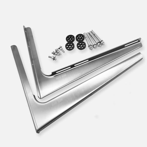 Mini Split AC Support Bracket - Rust-Free Stainless Steel Wall Mount for Outdoor Ductless Air Conditioners & Heat Pumps - Durable Condenser Stand Base