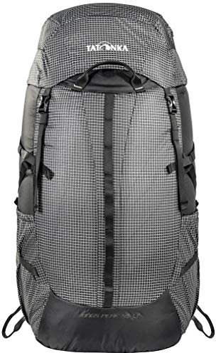 Tatonka Tourenrucksack Kings Peak 45l RECCO - Ultraleichter Wanderrucksack mit Rückenbelüftung und Recco-Notfall-Reflektor - 45 Liter Volumen (black)