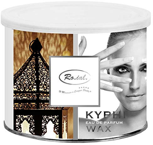Ro.ial Kyphi Parfum Warmwachs/Enthaarungswachs Dose für Haarentfernung - für kurze und schwierige Haare - 400 ml