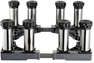 Waschmaschine Sockel Multifunktionale Einstellbare Wäschetrockner Basis Länge/Breite 40-65cm Waschmaschine Chassis Herde Kühlschrank Halter Halterung Höhe 19-22cm Wasserwaage