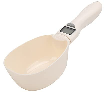 WNSC Bilancia a Cucchiaio, Bilancia da Cucina Portatile a Batteria Rimovibile per la pesatura degli Alimenti per la Cucina di casa per la Cottura