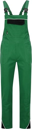 BWOLF ARES 100% Baumwolle Latzhose Herren Arbeitshose Schutz-Latzhose Arbeits-Latzhose
