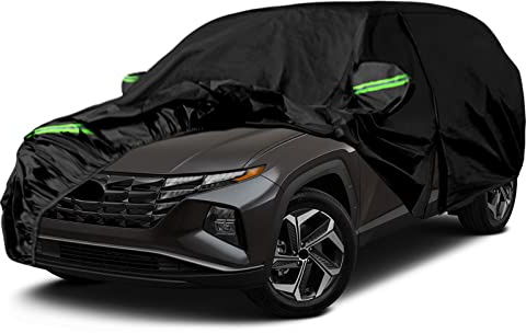 Autoabdeckung Wasserdicht für Hyundai Tucson ix35 NX4 N-Line 2010-2025 | Vollgarage Autoplane Car Cover Outdoor, Auto Ganzgarage Abdeckplane
