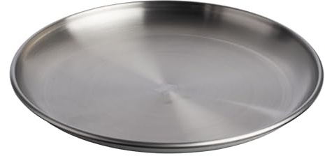 Stanley Wildfare Pro Plato de acero inoxidable | Plato apilable de 20,3 cm | Vajilla plegable al aire libre | Esenciales de camping para tu cocina de camping | Sin BPA | Piedra y piedra