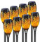 KALAHOL Solar Light Outdoor Garden, 8 Pack Solar Flickering Dancing Flame Lights IP65 Waterproof, Solar Torch Lights Dusk to Dawn Auto On/Off, for Garden, Pathway, Patio, Yard, 52CM Tall