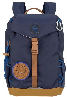 Lässig Sac à Dos pour Enfants Sac à Dos de randonnée, imperméable, à partir de 3 Ans, 9 litres/Mini Outdoor Backpack Little Gang Navy