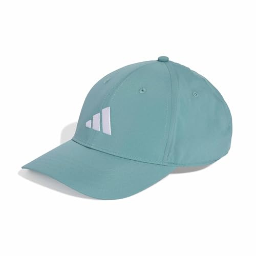 Adidas Unisex Adulto BBALL Cap LT EMB New Logo, Powder Teal/White, M