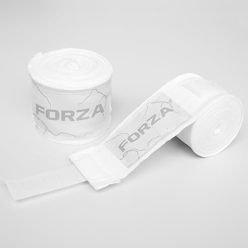 FORZA Boxbandagen | Langlebige Boxbandagen im mexikanischen Stil für Kampfsportarten - sichere Haken- und Schlaufenbefestigung - mehrere Größen für Boxen, Muay Thai, MMA und mehr