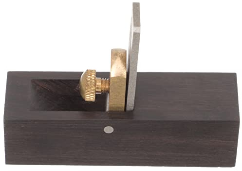 OFFSCH Handhobel für Geigenbauer Präzisionsgeschliffene Metallklinge Ergonomischer Griff Kleines Hobelwerkzeug für Violine Bratsche Cello Instrumentenzubehör
