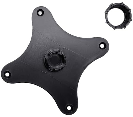 Tragbarer Monitorhalter für VESA 75 Loch Pitches Kopfadapter Winkelverstellung Stabiler HDTV-Ständer Tragbarer Monitorständer