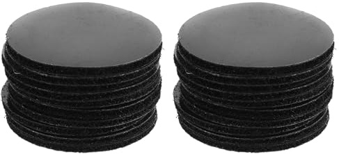 LOLIPPYY Bandes Auto-Agrippantes Adhésives Double Face 20 Paires 50X50 MM pour Fixation Invisible et Sécurisée Tapis de Voiture Autocollants de Fixation Antidérapants pour Moquette