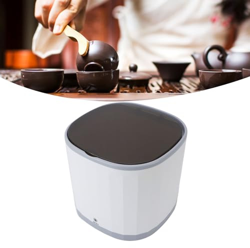 Countertop Dishwasher, Portable 4L Mini Dishwasher,Automatic 360° Omni USB Rechargeable Tea Cup Washing Machine with Internal Cup Holder, for Home Office
