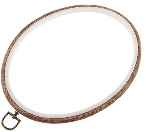 Oshhni Oval Stickrahmen Stickerei Embroidery Stitch Hoop Oval , 22x29cm
