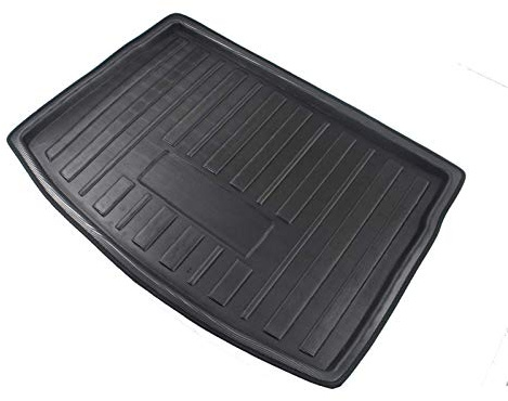 SFUO Cargo Liner Boot Tray Rear Trunk Cover Matt Mat Floor Carpet Kick Pad Fit For VW Golf GTI R Mk7 Hatchback 2013 2014 2015 2016-2018